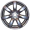 Recon OEM Aluminum Alloy Wheel, 20 X 10.5, 7 Spokes, 5 Lug, Rear, Charcoal