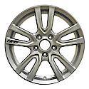 Recon OEM Aluminum Wheel, 17 X 7, 5 Double Spokes, 5 Lug, All Painted Silver