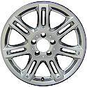 Recon OEM Alum Wheel, 17 X 8.5, 14 Spokes, 5 Lug, 112MM Bolt Pattern, Rear, Silv