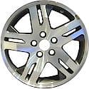 Recon OEM Alum Wheel, 17 X 7, 46MM Offset, 5 Split Spokes, 5 Lug, Charcoal Gray