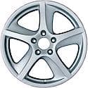 Reconditioned OEM Aluminum Alloy Wheel, 20 X 10, Rear, Machined W/Silver
