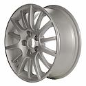 Reconditioned OEM Aluminum Alloy Wheel, 16 X 6.5, 14 Spokes, 5 Lug, Silver