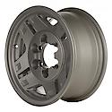 Recon OEM Aluminum Alloy Wheel, 15 X 7, 15MM Offset, 4 Spokes, 6 Lug, Silver