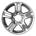 Reconditioned OEM Aluminum Alloy Wheel, 18 X 8, Light PVD Chrome Aftermarket