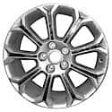 Recon OEM Aluminum Alloy Wheel, 18 X 7.5, 9 V Spokes, 5 Lug, All Painted Silver