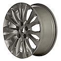 Recon OEM Aluminum Alloy Wheel, 17 X 7, 14 Spokes, 5 Lug, All Painted Silver