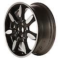 Recon OEM Aluminum Alloy Wheel, 17 X 7, 7 Spokes, 4 Lug, Machined And Black