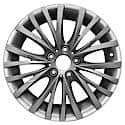 Reconditioned OEM Aluminum Alloy Wheel, 18 X 8, Front, All Painted Silver