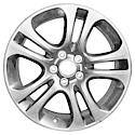 Reconditioned OEM Aluminum Alloy Wheel, 19 X 8.5, Light PVD Chrome Aftermarket