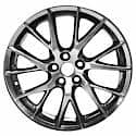 Recon OEM Alum Wheel, 19 X 8.5, 7 Y Spokes, 5 Lug, Front, Smoked HyperSilv Dark