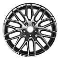 Recon OEM Aluminum Alloy Wheel, 18 X 8, All Painted Medium Silver Metallic