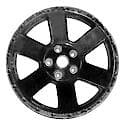 Recon OEM Alum Wheel, 20 X 9, 19.05MM Offset, 6 Spokes, All Painted Gloss Black