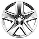 Recon OEM Aluminum Alloy Wheel, 18 X 7, Machined And Light Silver Metallic