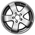 Reconditioned OEM Aluminum Alloy Wheel, 16 X 7.5, All Painted Bright Silver