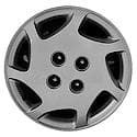 Reconditioned OEM Wheel Cover, 14 Inch, 7 Holes, Silver