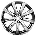 Recon OEM Aluminum Wheel, 18 X 7.5, 9 Spokes, 5 Lug, Front, Light Hypersilver