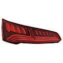 New CAPA Certified Standard Replacement Driver Side Tail Light Assembly