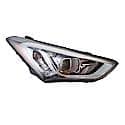 New CAPA Certified Standard Replacement Passenger Side Headlight Assembly