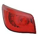 New Standard Replacement Driver Side Outer Tail Light Assembly