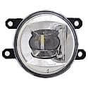 New CAPA Certified Standard Replacement Driver Side Fog Light Assembly