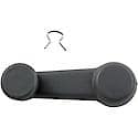 Window Handle Front Or Rear Left And Right Textured Black