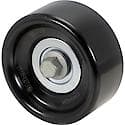 Idler/Tensioner Pulley, Direct Fit, Steel, 90mm Diameter