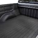 Truck Bed Mat: Direct-Fit, Drop-In, Without Raised Edges, Textured Pebble Surface Design, Black