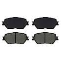 Brake Pads: Ceramic, Reliable and Dependable Stopping - Front