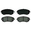 Brake Pads: Ceramic, Reliable and Dependable Stopping - Front