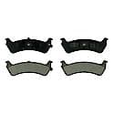 Brake Pads: Ceramic, Reliable and Dependable Stopping - Rear