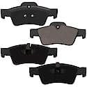 Brake Pads: Ceramic, Reliable and Dependable Stopping - Rear