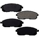 Brake Pads: Ceramic, Reliable and Dependable Stopping - Front