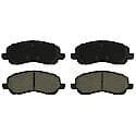 Brake Pads: Ceramic, Reliable and Dependable Stopping - Front