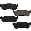 Brake Pads: Ceramic, Reliable and Dependable Stopping - Rear