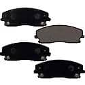 Brake Pads: Ceramic, Reliable and Dependable Stopping - Front