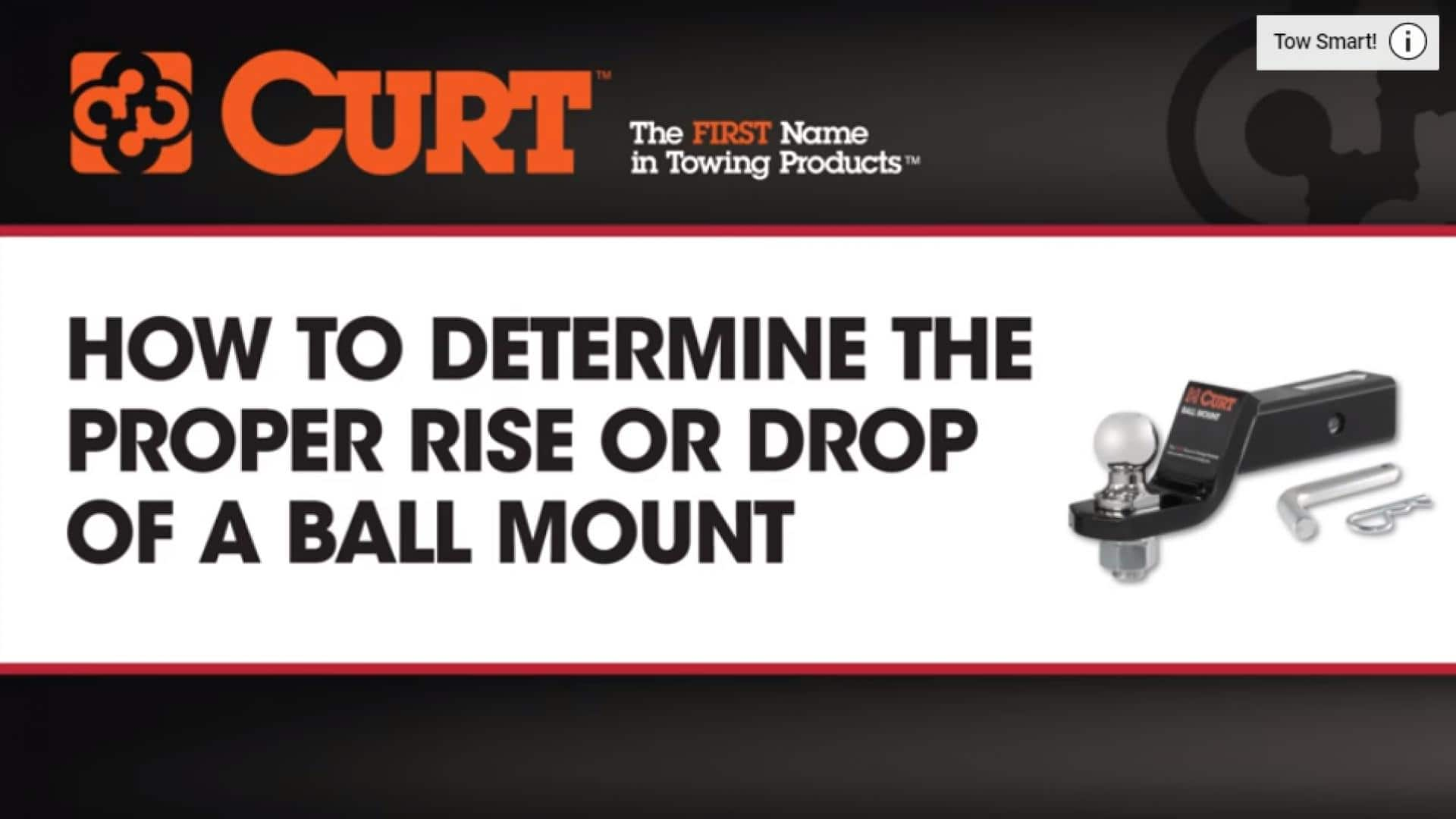 How to Determine the Proper Rise or Drop of a Ball Mount - CURT 