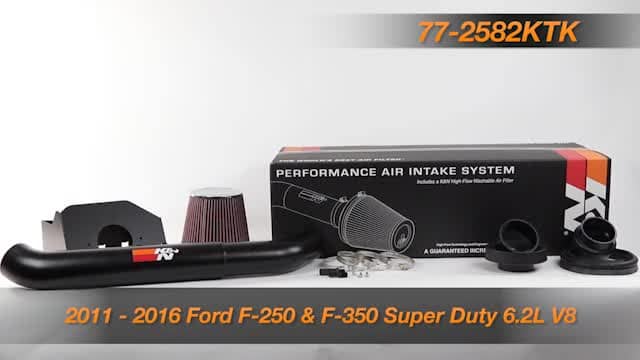 K&N Installation Video  for 2011-2016 Ford F250/F350 