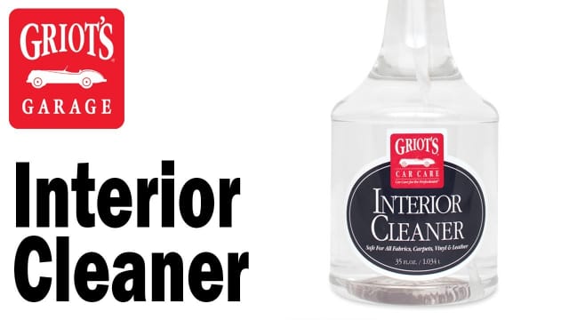 Griot's Garage - Interior Cleaner to clean mud off a VW Golf R's seats 