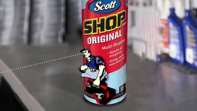 How to Clean with the Scott Original Shop Towel 