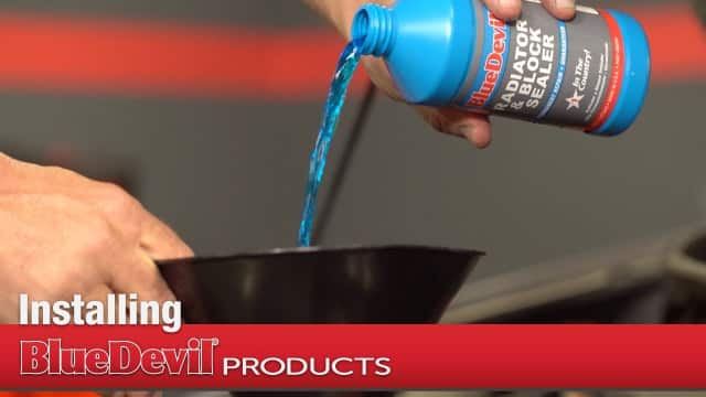 How to Install BlueDevil Radiator & Block Sealer 