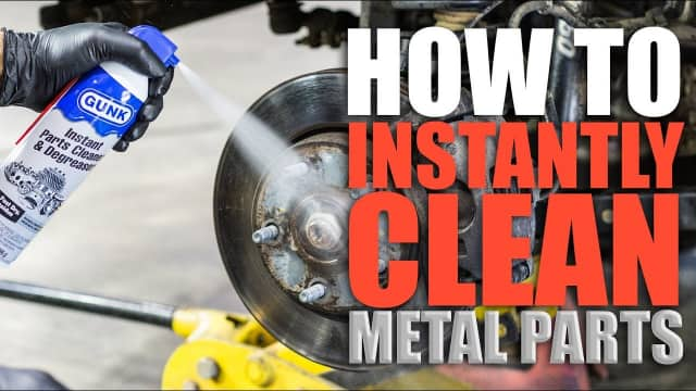 How to Clean Metal & Brake Parts Instantly - Introducing GUNK Instant Parts Cleaner & Degreaser 