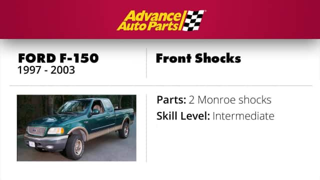 F-150 Front Shocks Replacement 