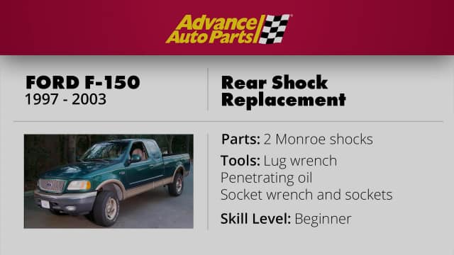 F-150 Rear Shock Replacement 