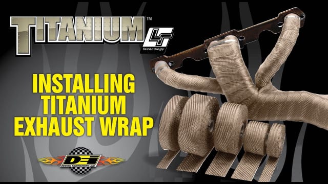 \The Original\ TITANIUM Exhaust Wrap Installation 