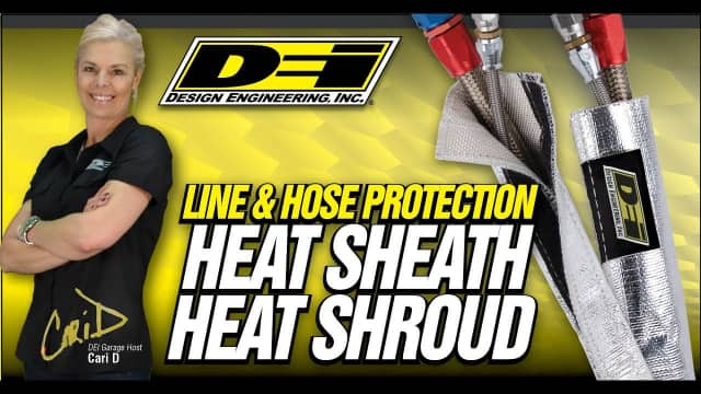 Heat Sheath & Heat Shroud Line & Hose Protection by Design Engineering, Inc. (DEI) 