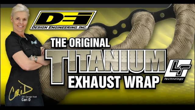 The ORIGINAL Exhaust Wrap by Design Engineering, Inc. (DEI) 