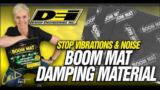 Boom Mat Damping Material from Design Engineering, Inc. 