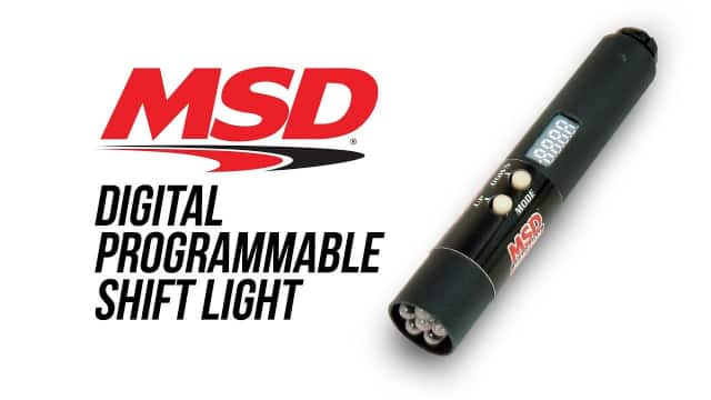 MSD Digital Programmable Shift Light 