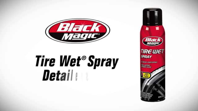 Black Magic Tire Wet Spray 