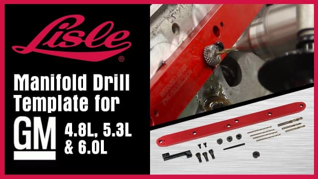 71400 // Manifold Drill Template for GM 4.8L, 5.3L & 6.0L 